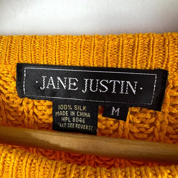 Jane Justin Vintage Silk Sweater - Picture 3 of 4